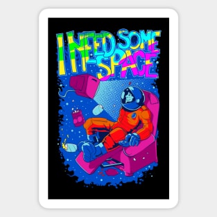 I need some space relax Sticker